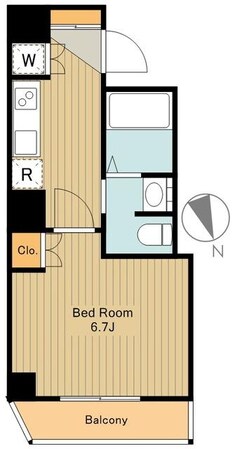 PARK LANE 国分寺の物件間取画像